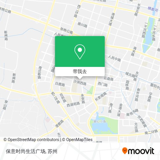保意时尚生活广场地图