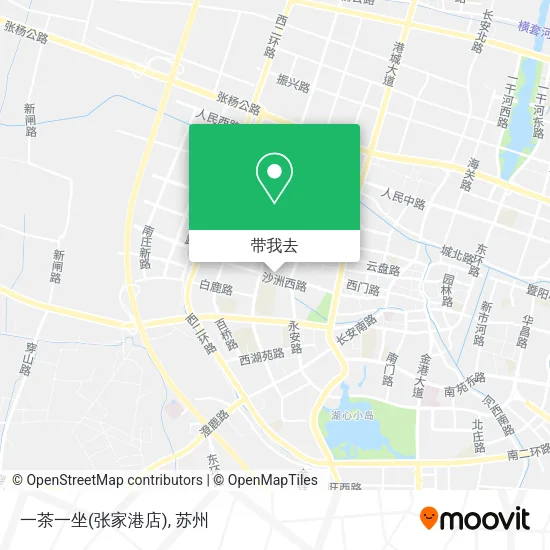 一茶一坐(张家港店)地图