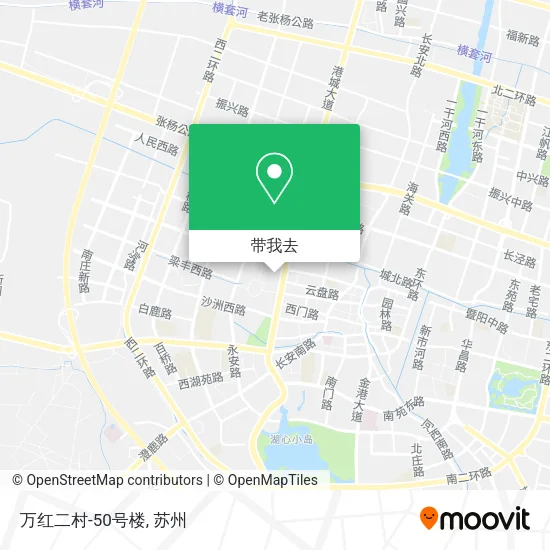 万红二村-50号楼地图