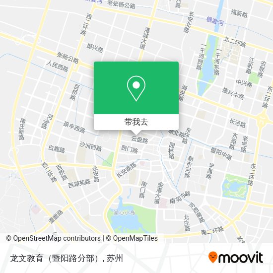 龙文教育（暨阳路分部）地图