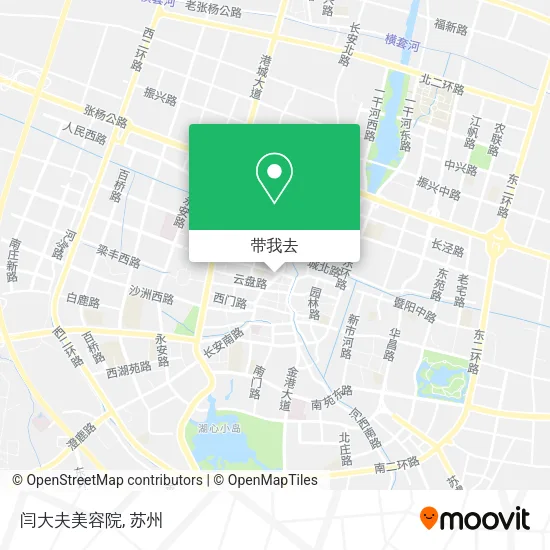 闫大夫美容院地图