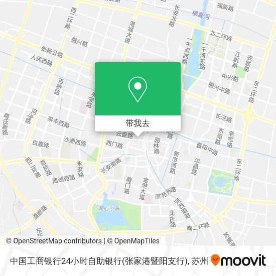 中国工商银行24小时自助银行(张家港暨阳支行)地图
