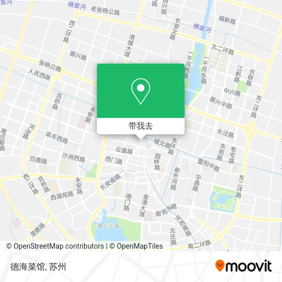 德海菜馆地图