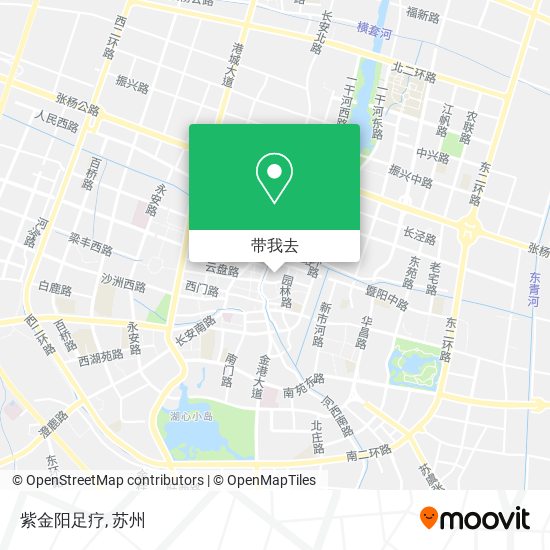 紫金阳足疗地图