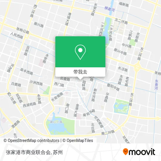 张家港市商业联合会地图