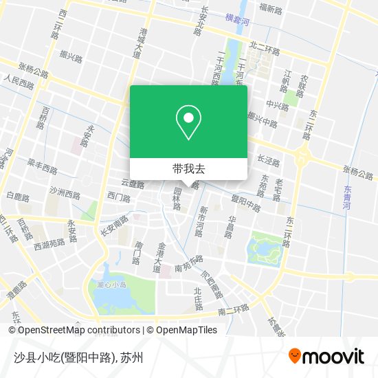 沙县小吃(暨阳中路)地图