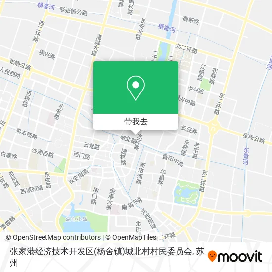 张家港经济技术开发区(杨舍镇)城北村村民委员会地图