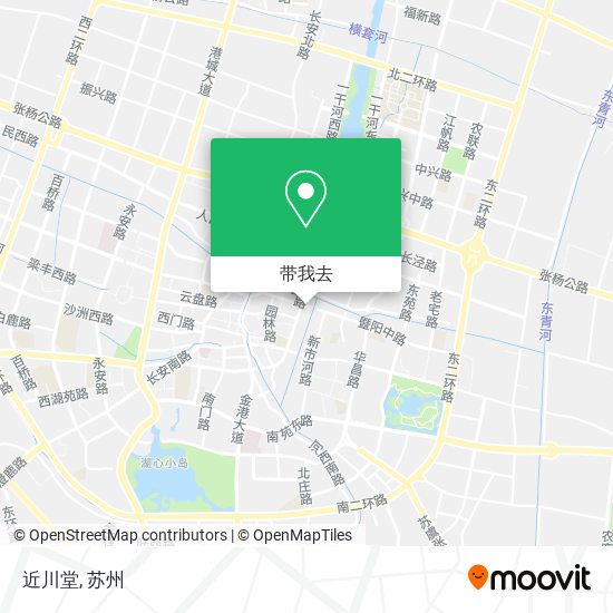 近川堂地图