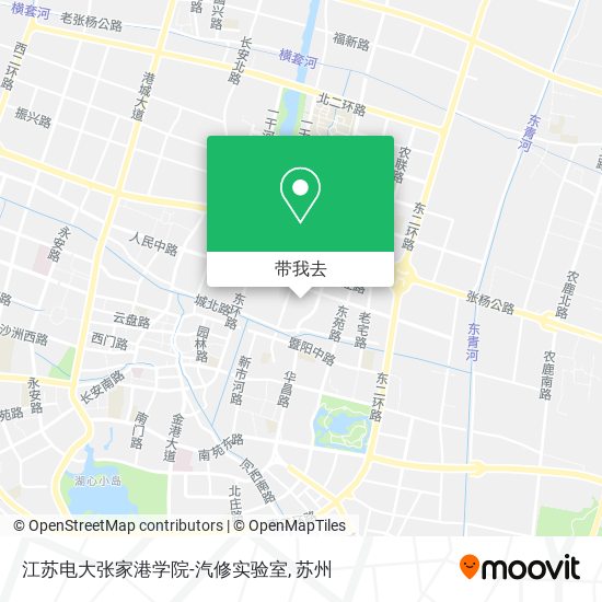 江苏电大张家港学院-汽修实验室地图