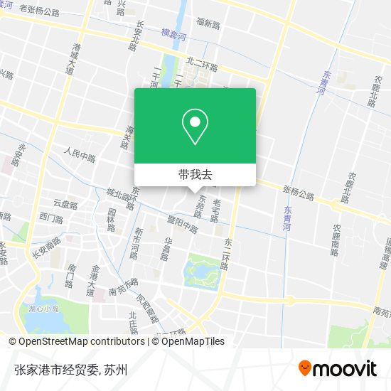 张家港市经贸委地图