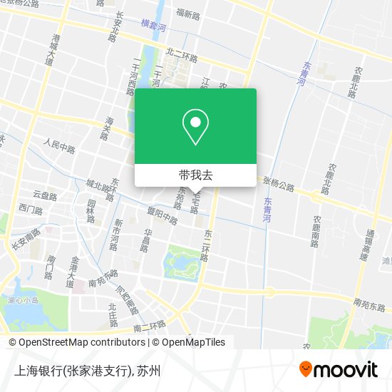 上海银行(张家港支行)地图