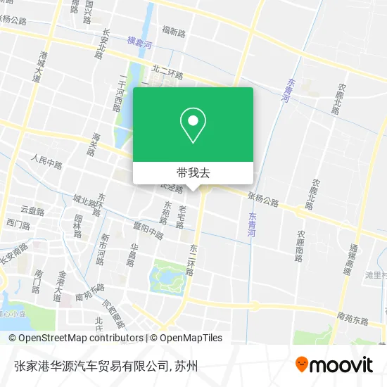 张家港华源汽车贸易有限公司地图