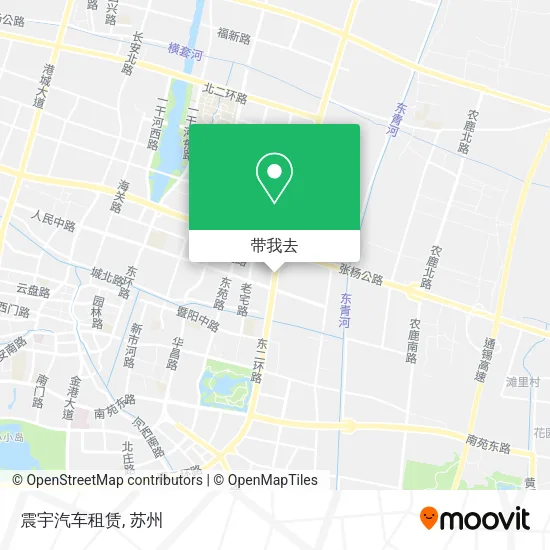 震宇汽车租赁地图