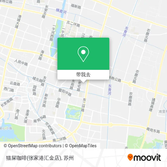 猫屎咖啡(张家港汇金店)地图