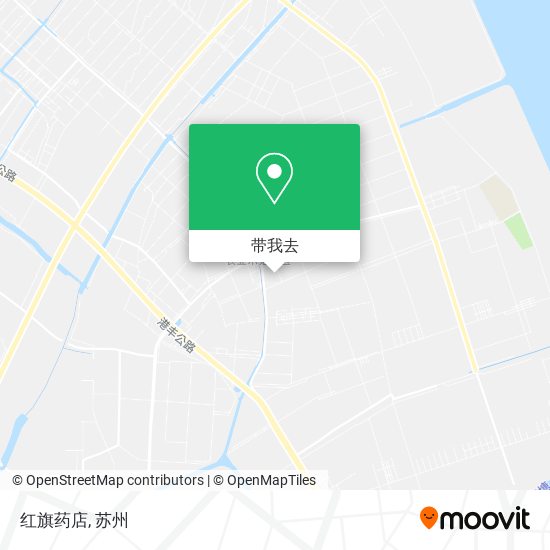 红旗药店地图