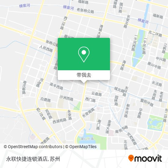 永联快捷连锁酒店地图