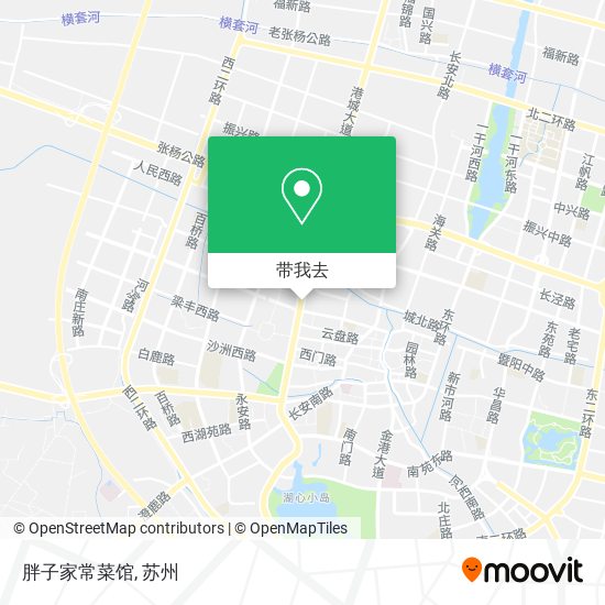 胖子家常菜馆地图