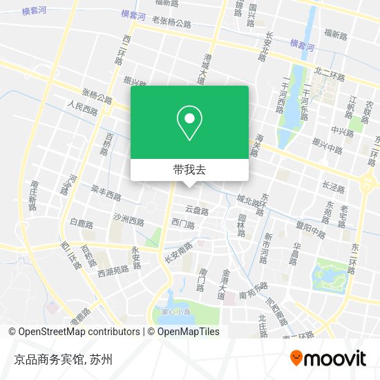 京品商务宾馆地图