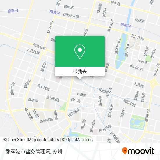 张家港市盐务管理局地图