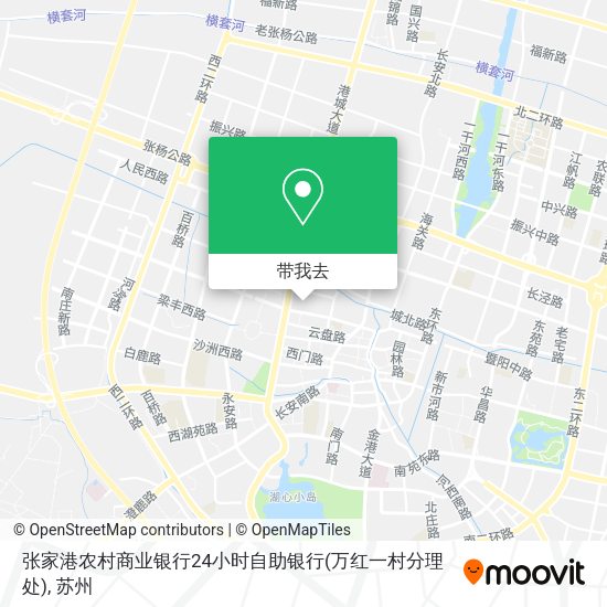 张家港农村商业银行24小时自助银行(万红一村分理处)地图