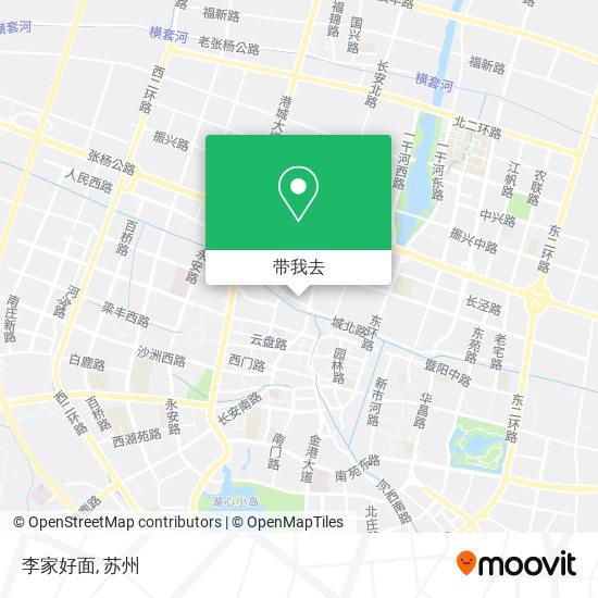 李家好面地图