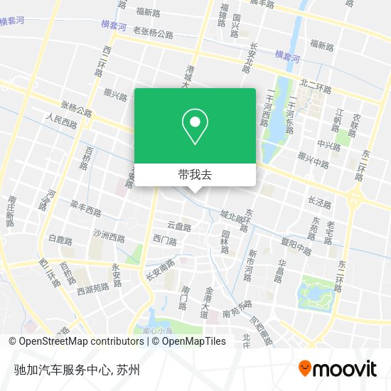 驰加汽车服务中心地图