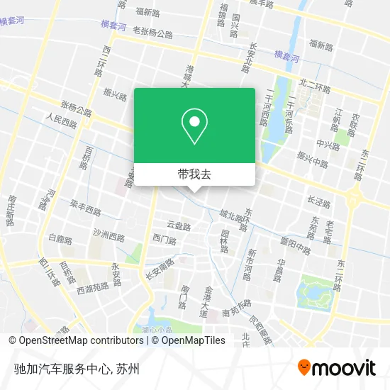 驰加汽车服务中心地图