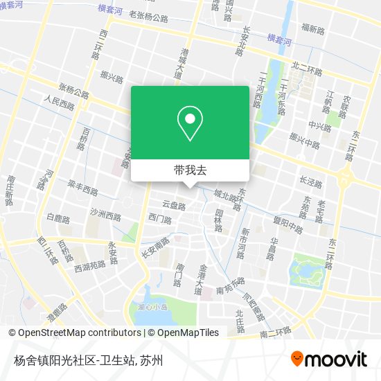 杨舍镇阳光社区-卫生站地图