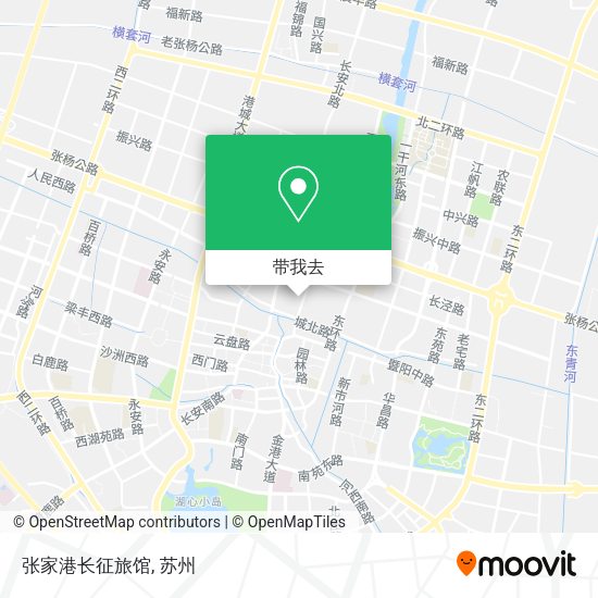 张家港长征旅馆地图