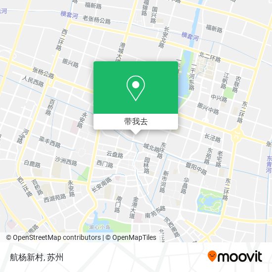 航杨新村地图