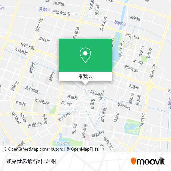 观光世界旅行社地图