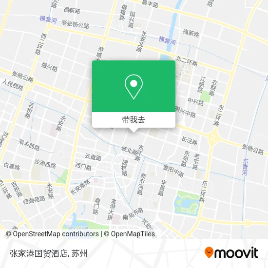 张家港国贸酒店地图