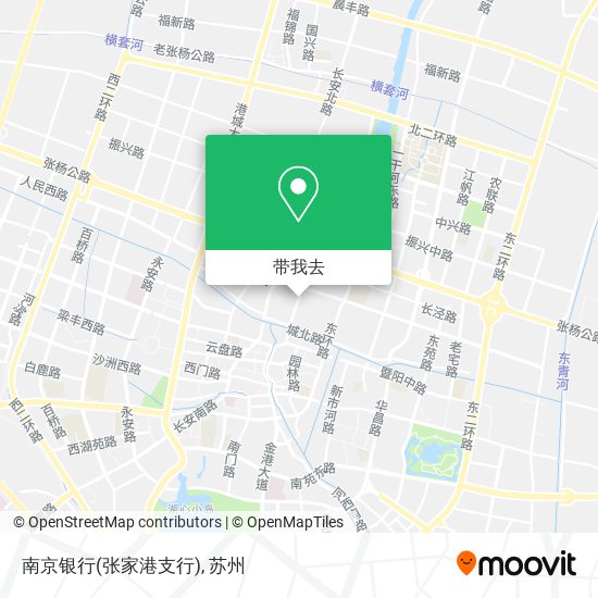 南京银行(张家港支行)地图