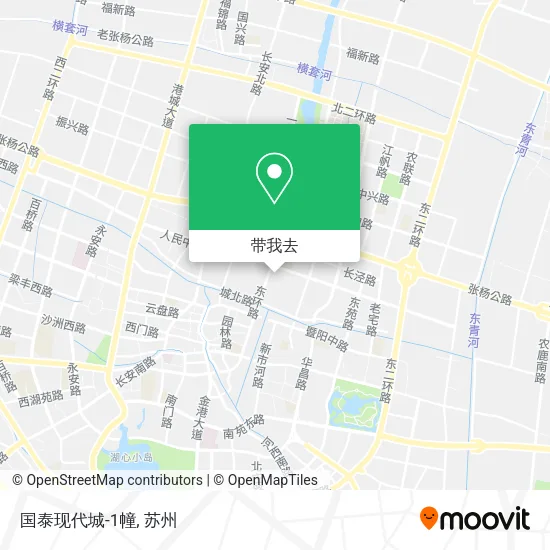 国泰现代城-1幢地图