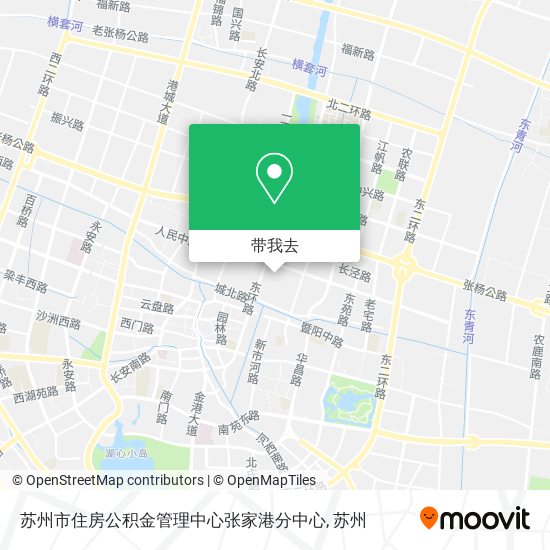 苏州市住房公积金管理中心张家港分中心地图
