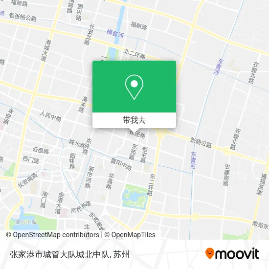 张家港市城管大队城北中队地图