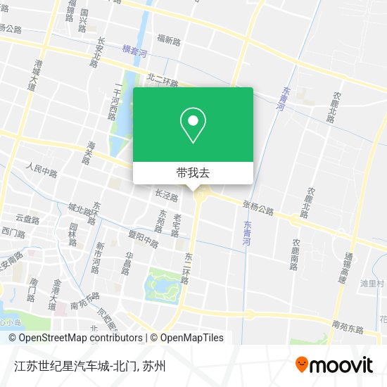 江苏世纪星汽车城-北门地图