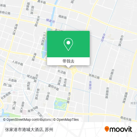张家港市港城大酒店地图