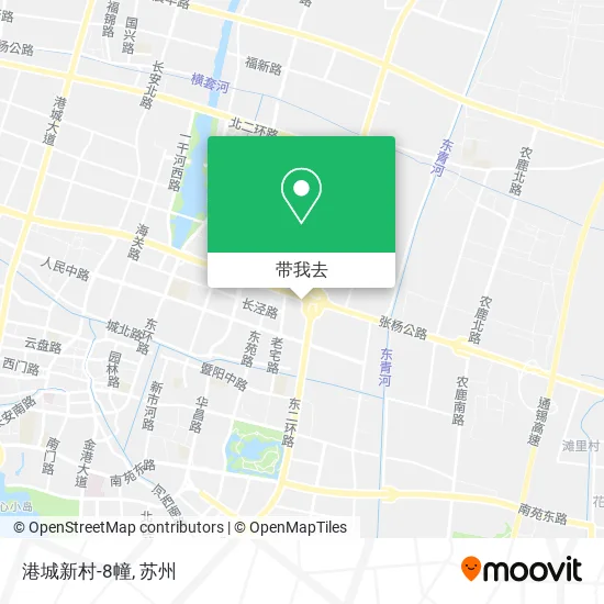 港城新村-8幢地图