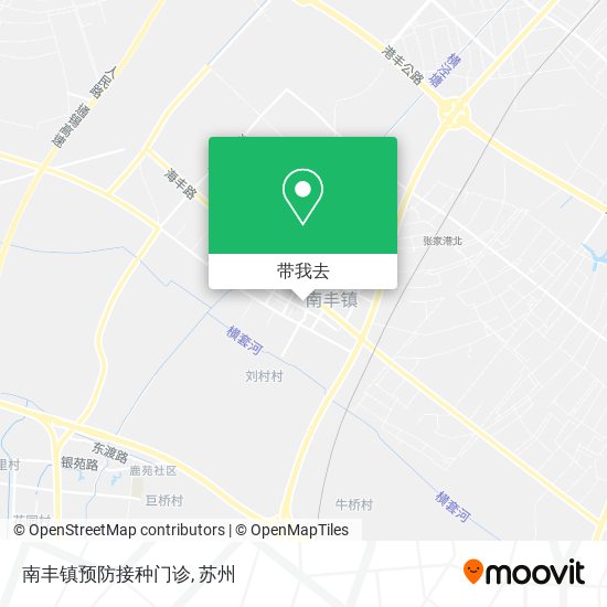 南丰镇预防接种门诊地图