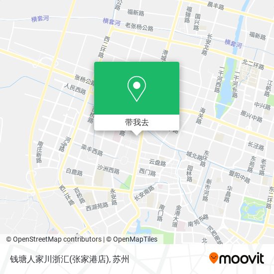 钱塘人家川浙汇(张家港店)地图