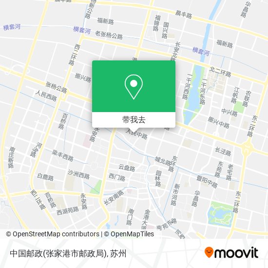 中国邮政(张家港市邮政局)地图