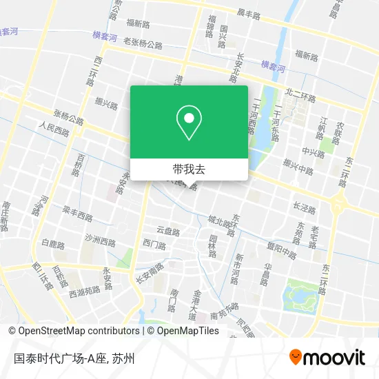 国泰时代广场-A座地图