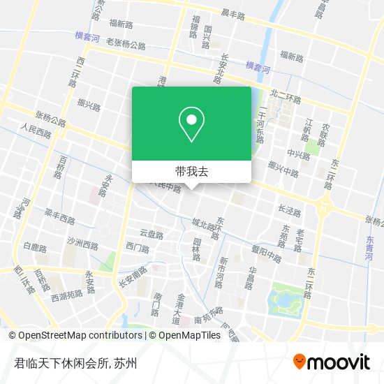 君临天下休闲会所地图