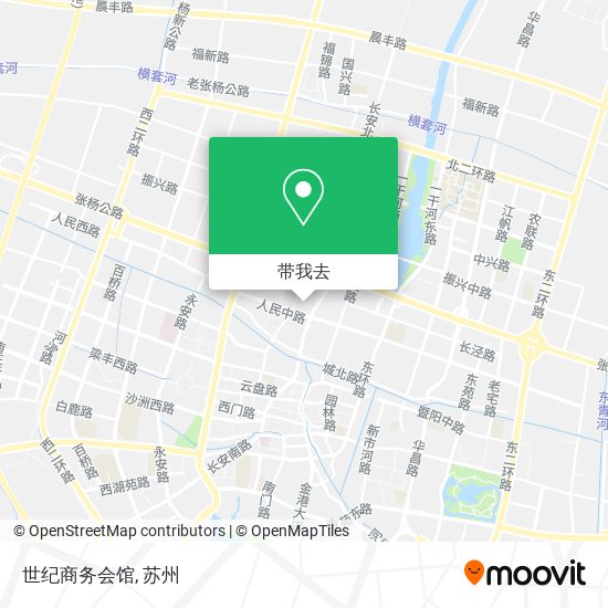 世纪商务会馆地图
