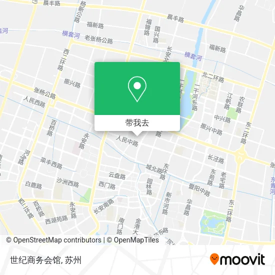 世纪商务会馆地图