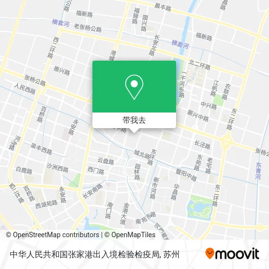 中华人民共和国张家港出入境检验检疫局地图