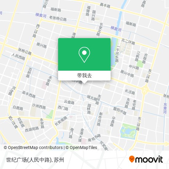 世纪广场(人民中路)地图