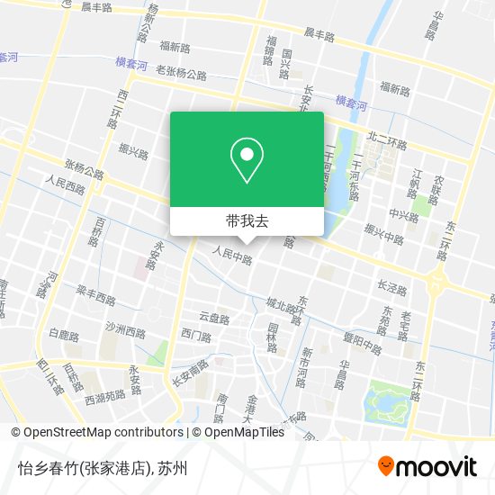怡乡春竹(张家港店)地图