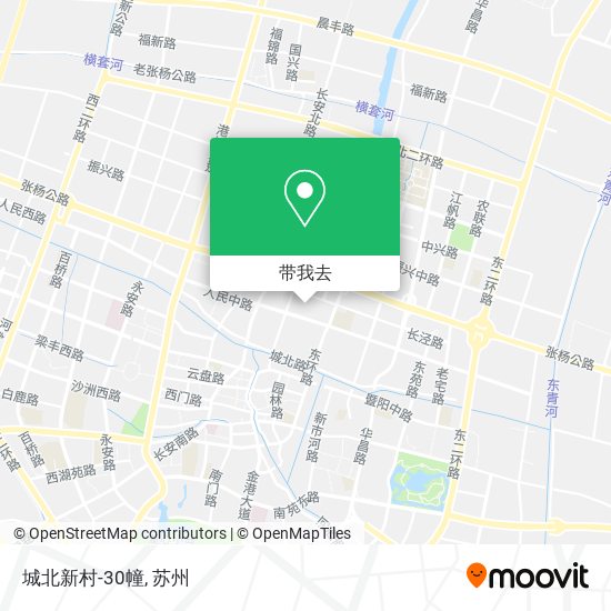城北新村-30幢地图
